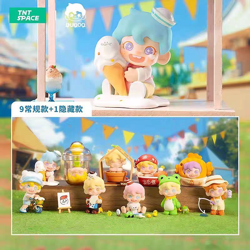 【拆盒】Dudoo萌动嘉年华系列潮玩手办盲盒