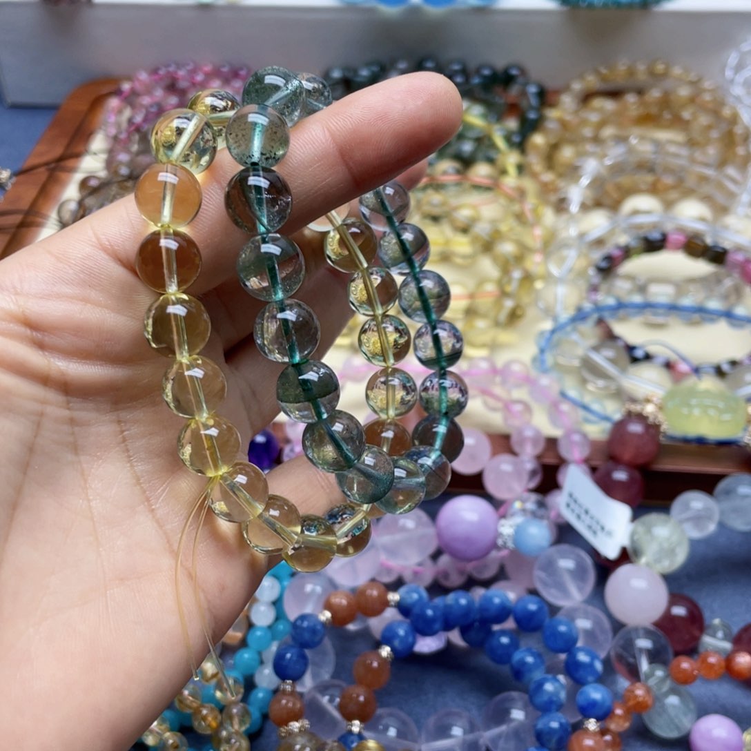 水晶手链未镶嵌小**儿水晶手链