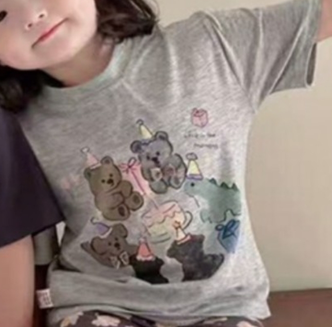 豆卡通儿童套装85005