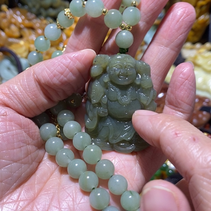 岫玉岫玉吊坠未镶嵌