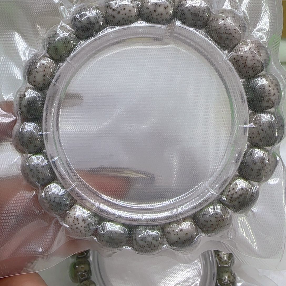 星月菩提手串7入门绿星月菩提1.1桶单圈