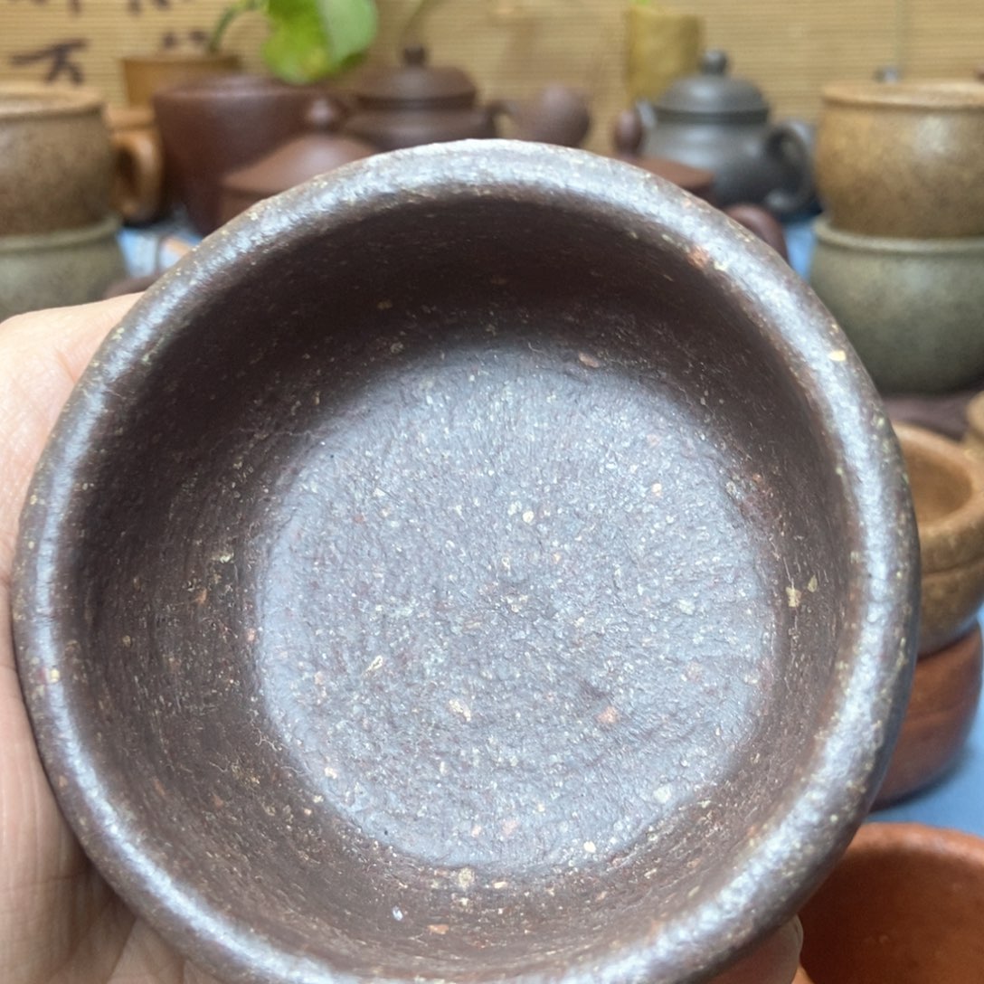 茶杯紫砂你****过八目手工杯