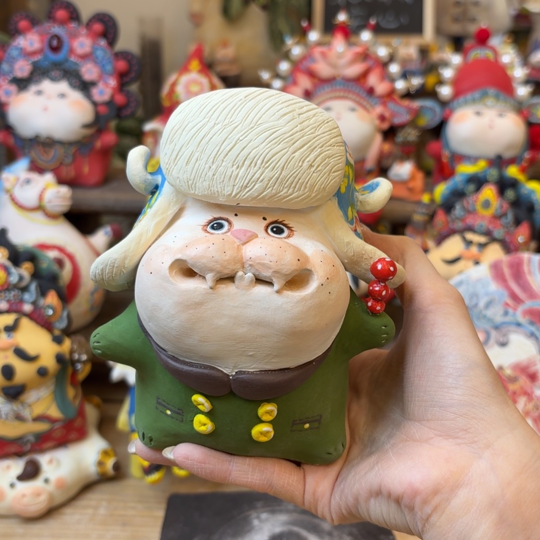 摆件手工陶艺摆件