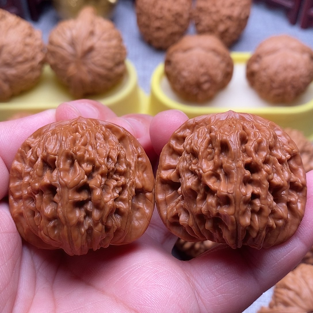 文玩核桃把件41精品毕业四座楼