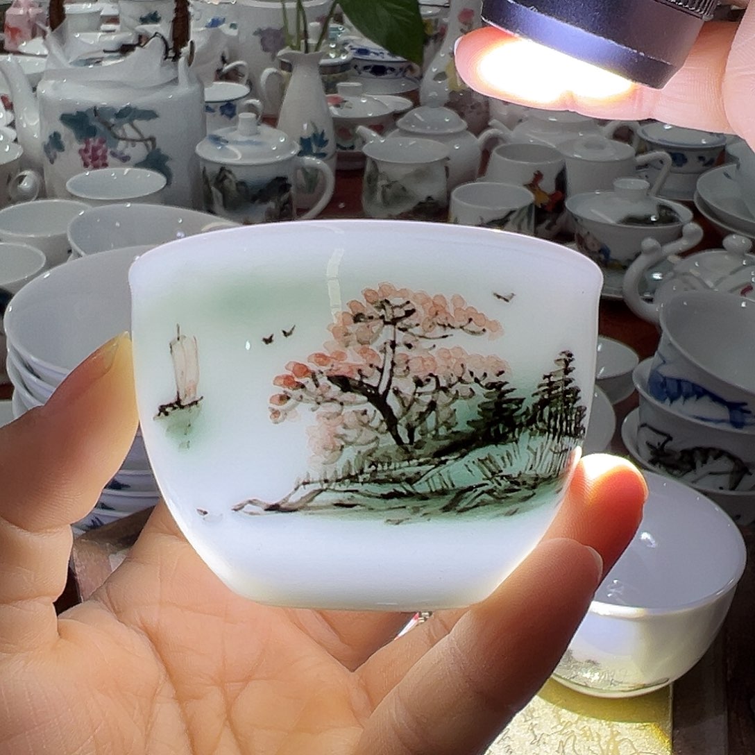 醴陵瓷供货基地炸福利老师作品