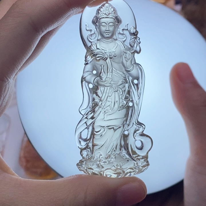 水晶颈饰未镶嵌定制