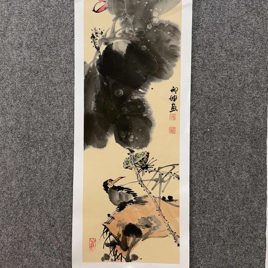 国画邢坤老师手绘作品