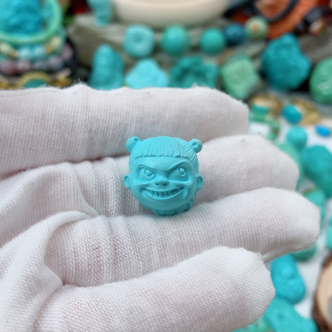 绿松石未镶嵌珠宝半成品