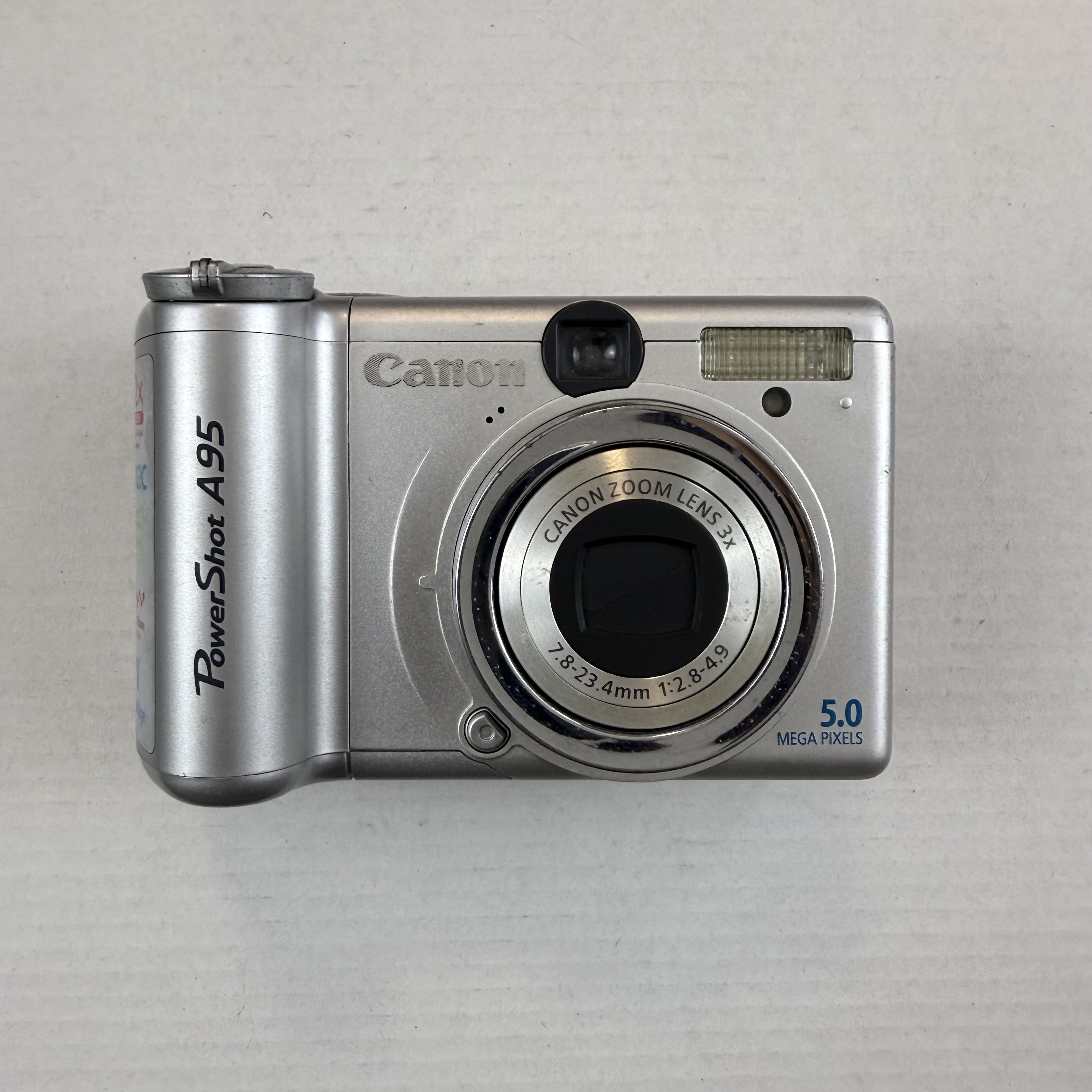 9新 Canon/佳能 佳能a95 翻转屏自拍机 自备5号电池读卡器