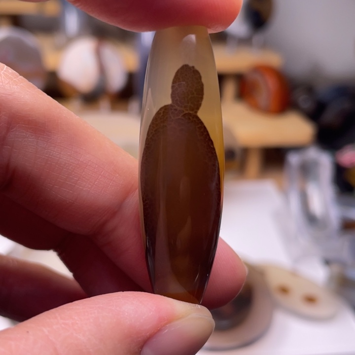 岁***月玛瑙/玉髓未镶嵌吊坠(不含链)