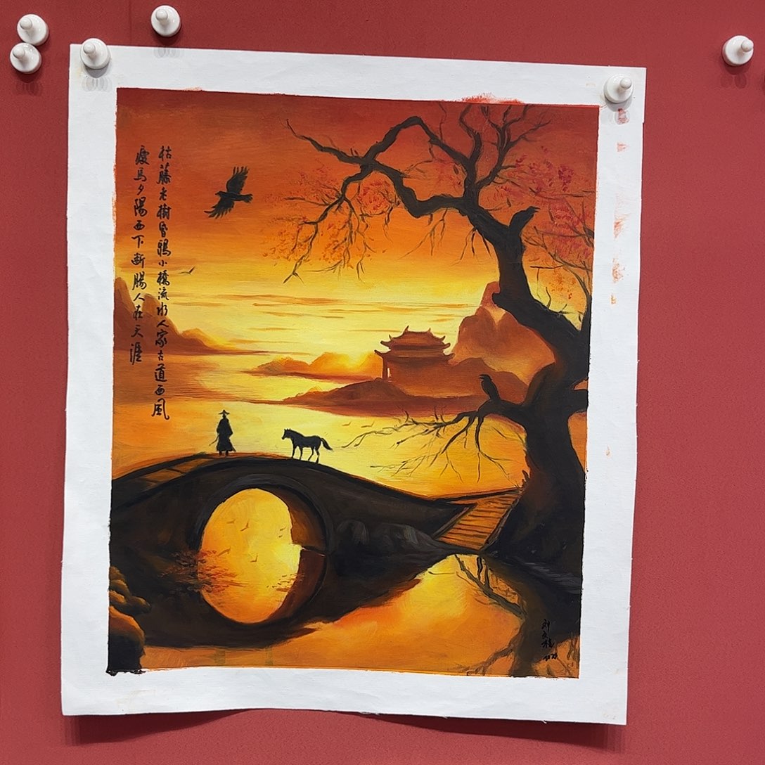油画刘文桂油画作品