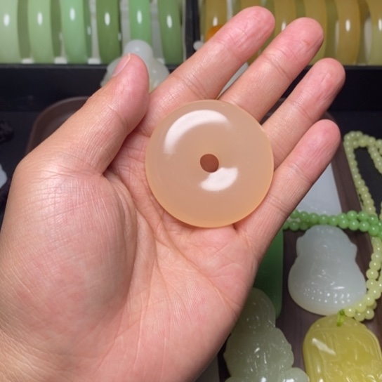 和田玉未镶嵌吊坠(不含链)