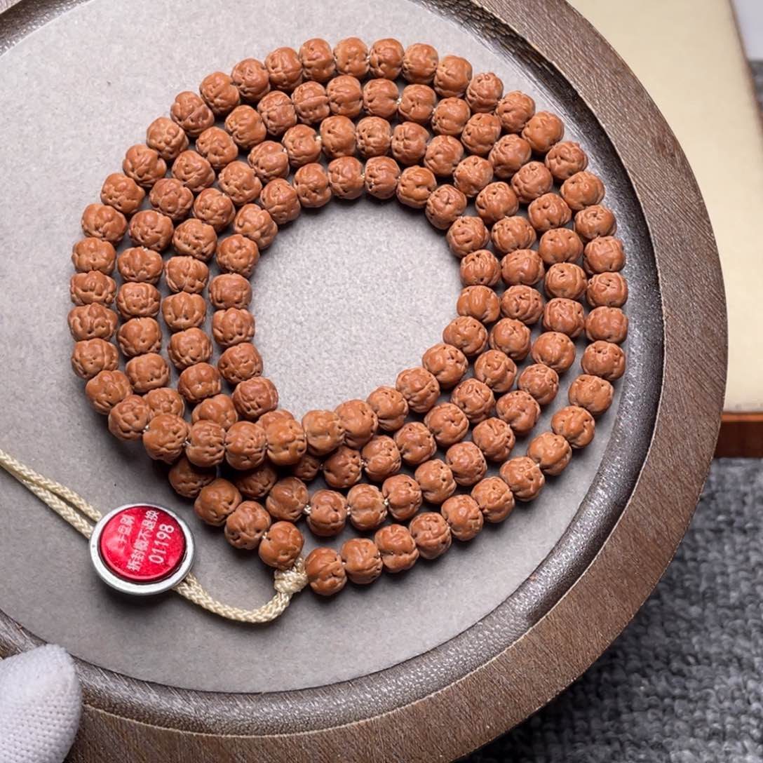 手串金刚菩提?*?梅朵头货佛手108尺寸7.2