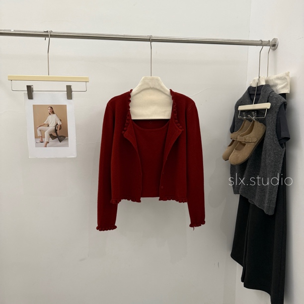 slx@ 1031009 毛衣两件套