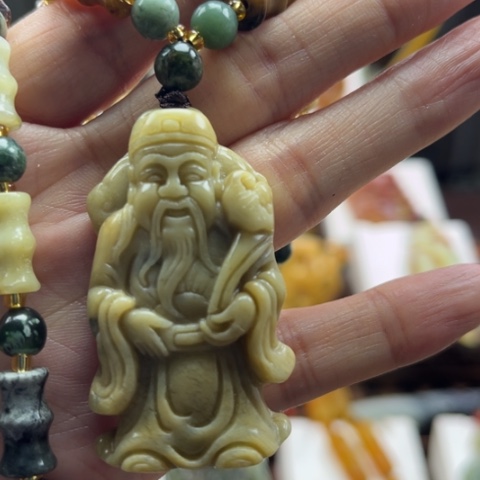 岫玉挂件未镶嵌挂件