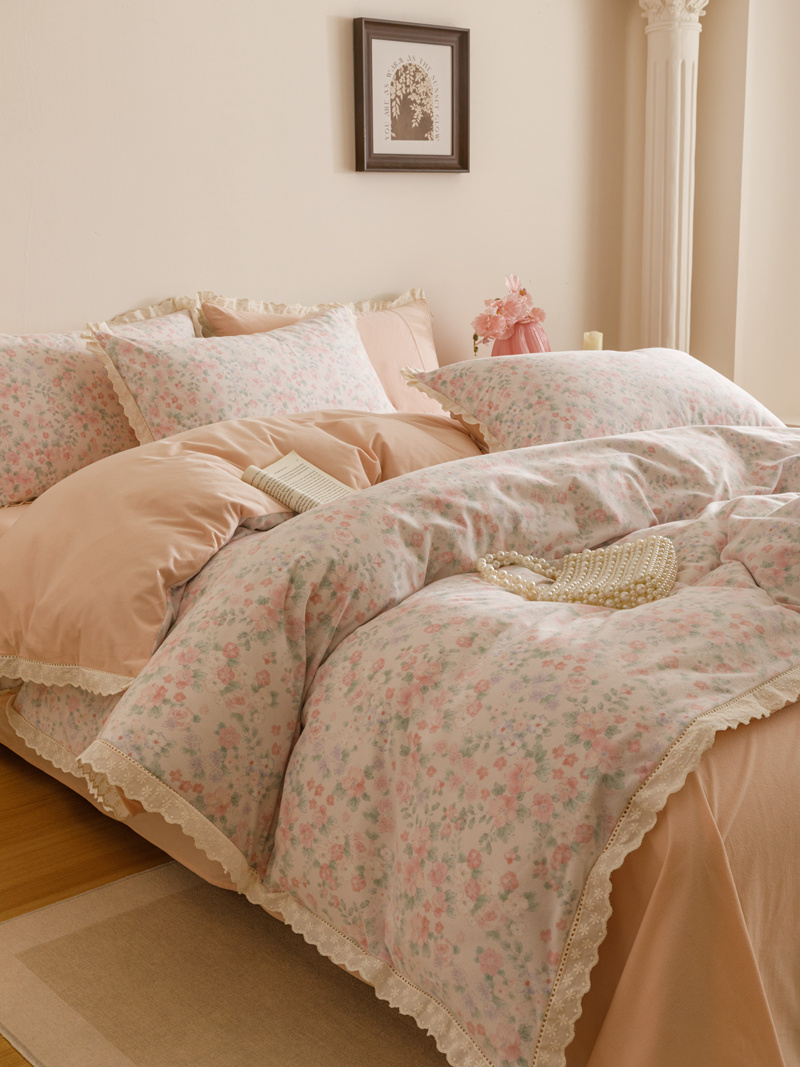 【秘密花园】羽零空气拉绒四件套QD