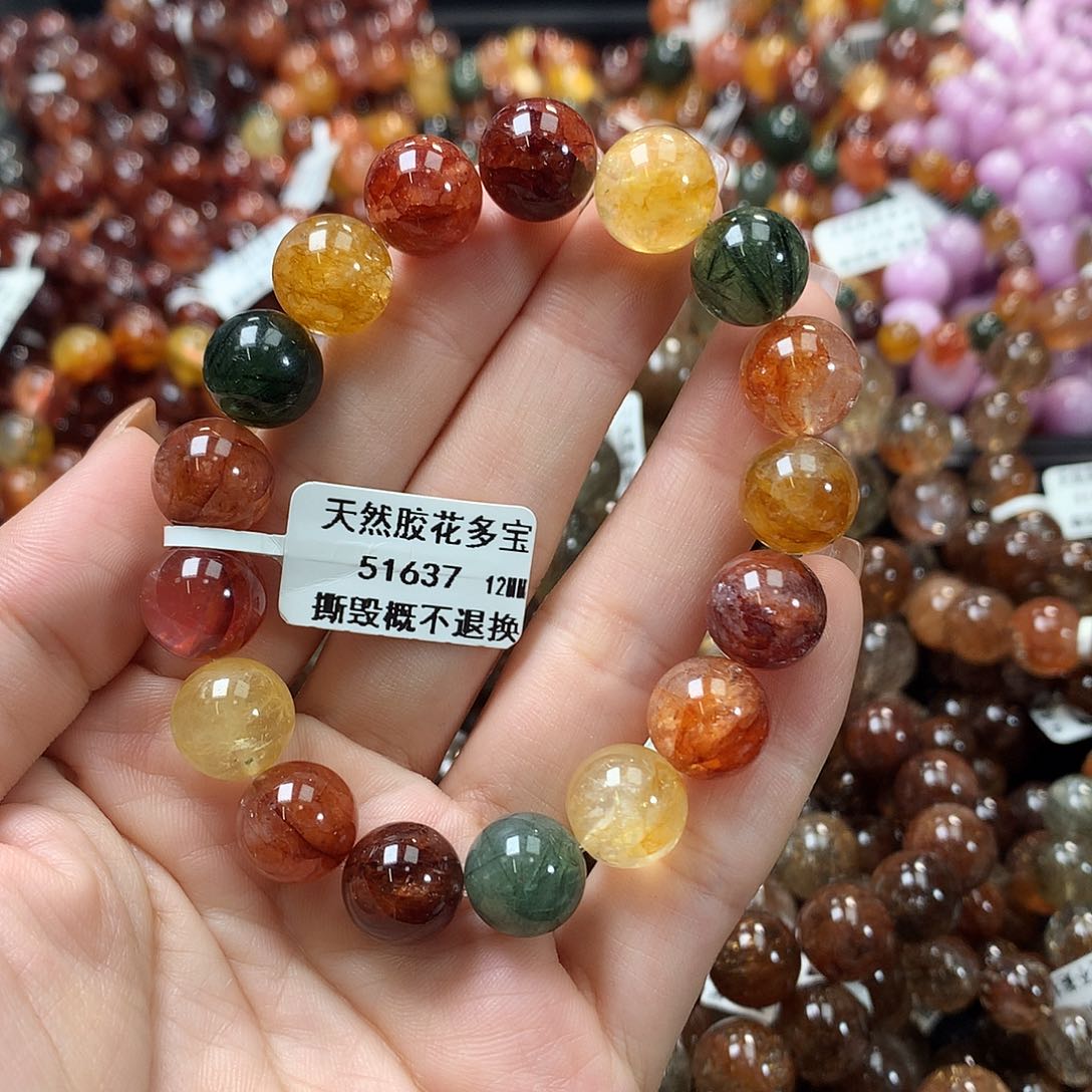 水晶手链未镶嵌，