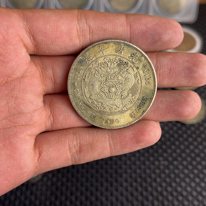 金属大头龙洋船洋工艺品