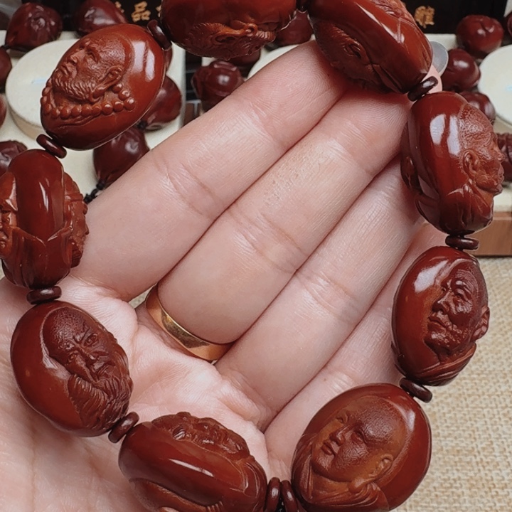 精品橄榄核十八罗汉