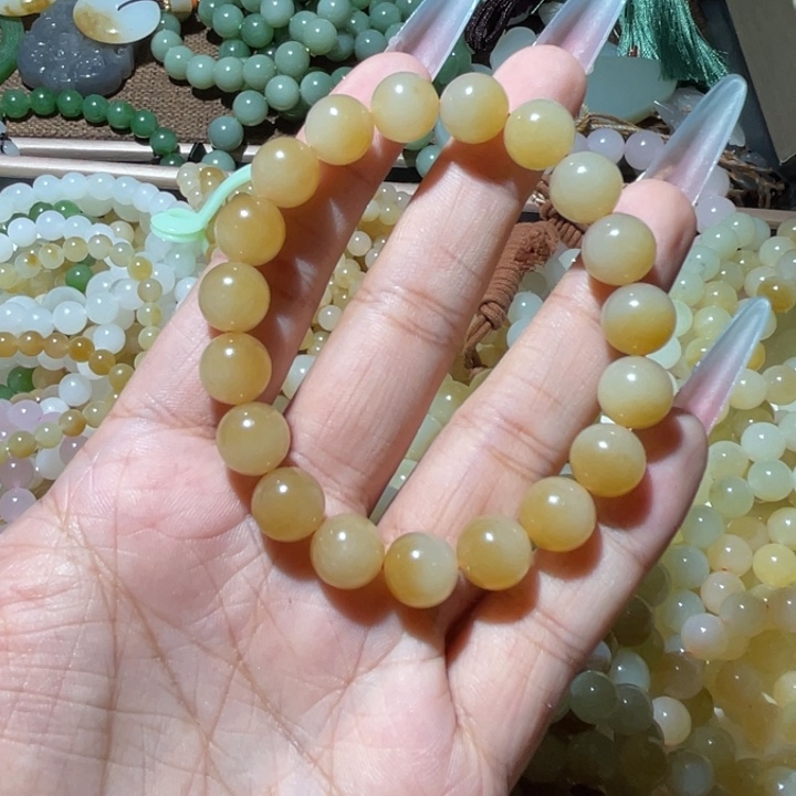 零***灵和田玉未镶嵌手链