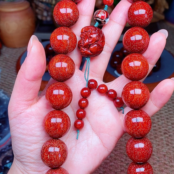 檀香紫檀（小叶紫檀）桃2.0手持红