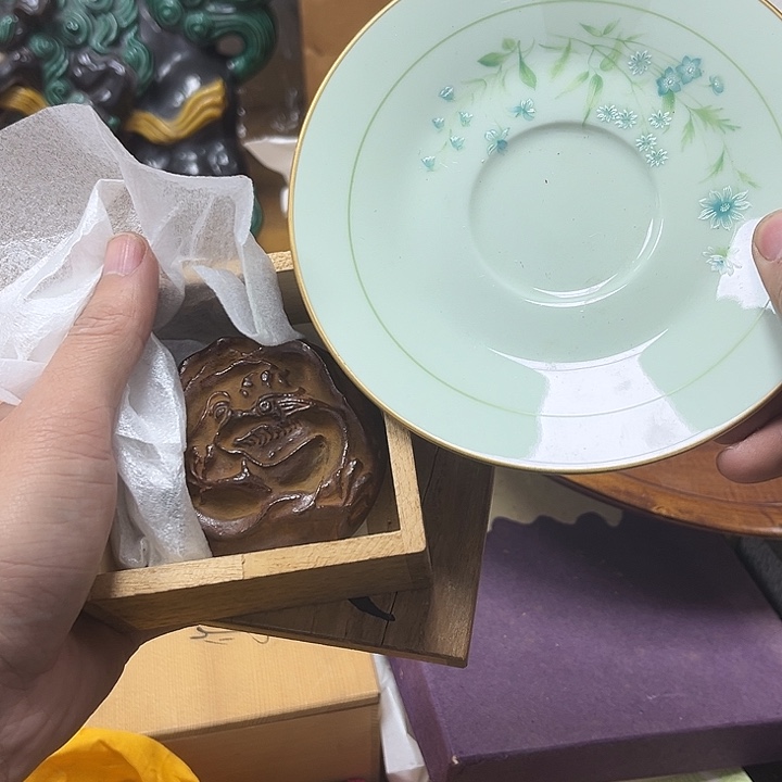 ****瓷片瓷器摆件工艺品摆件 