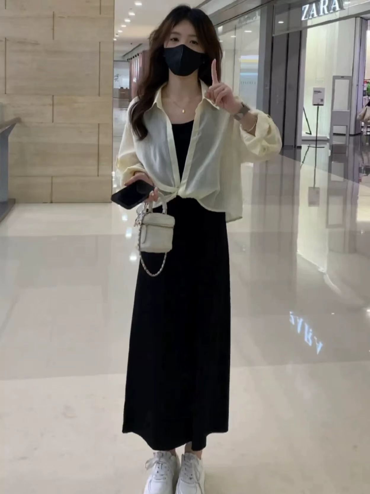 纬尔卡梦/休闲套装/92438104/小香风/显瘦/气质/长袖/针织/百搭