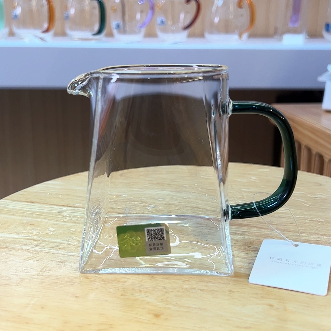 禾器瀚然公道杯墨绿色