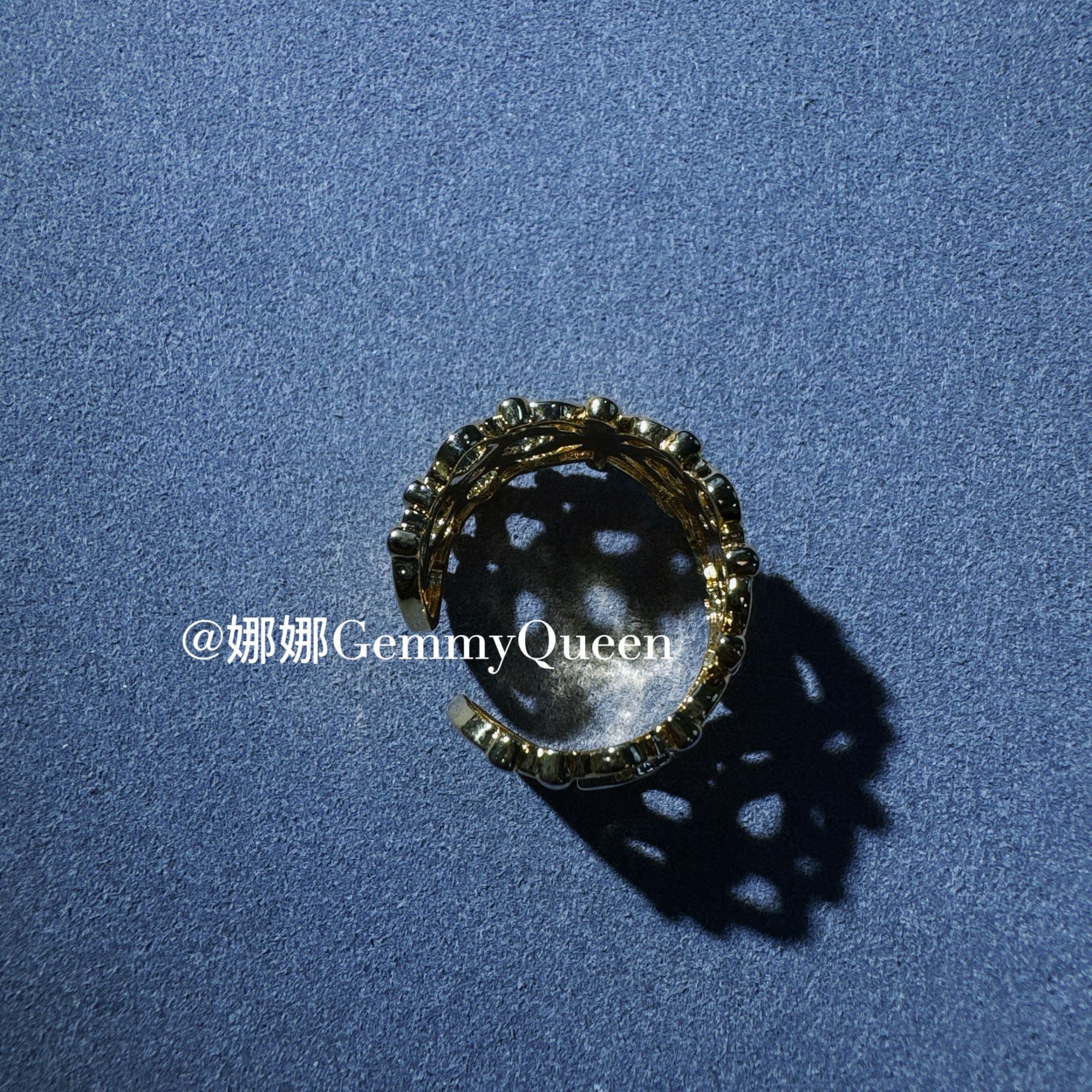 铜合金锆石戒指 娜娜GemmyQueen戒指GQ10704