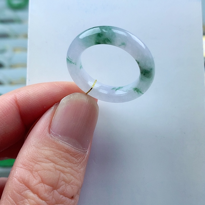 【闪购商品】未镶嵌戒指翡翠17号圈
