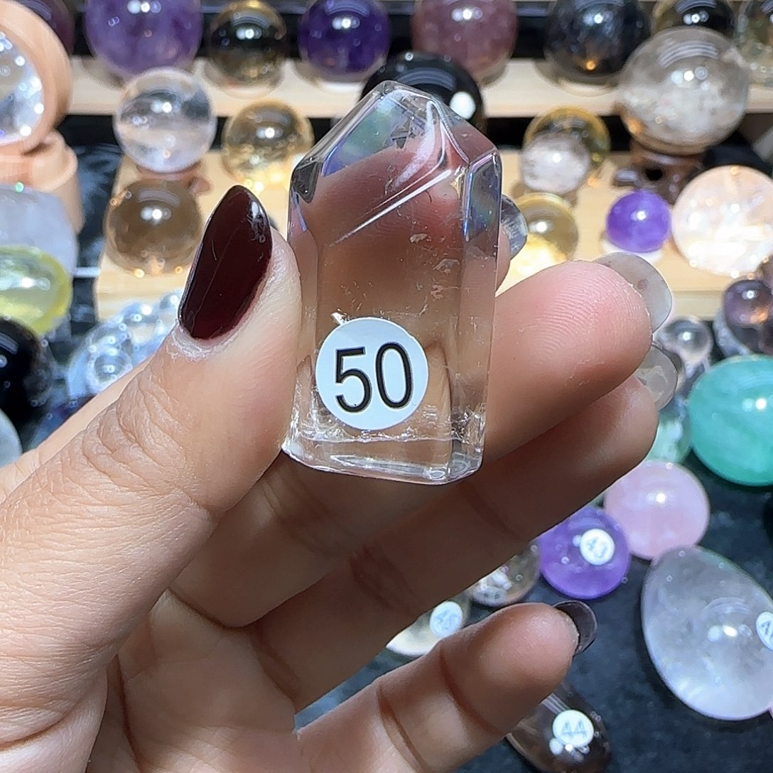 未镶嵌水晶珠宝半成品50