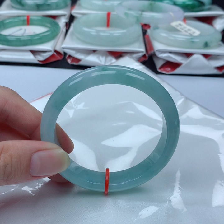 未镶嵌手镯翡翠59圈003号