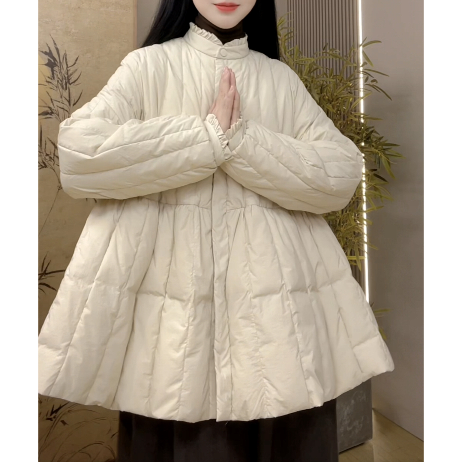 5150-冬季新品设计款小众轻奢羽绒服