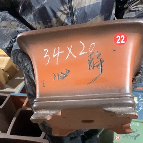 紫砂花盆手工制作