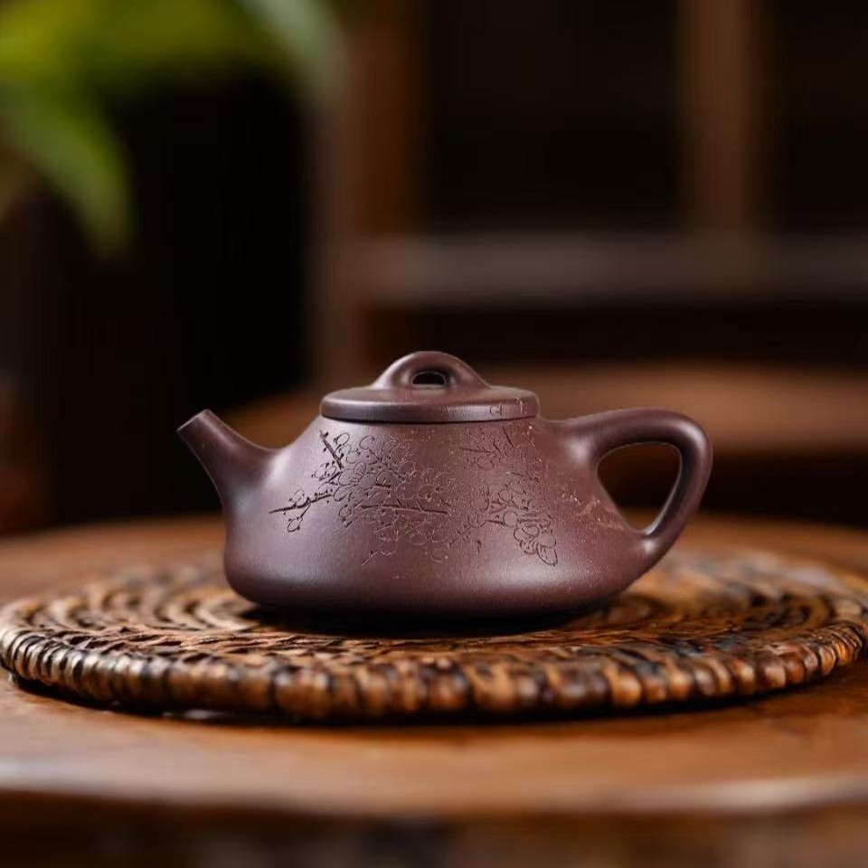 子冶石瓢 230cc 实价 四底 原生态制 实力派陶手制