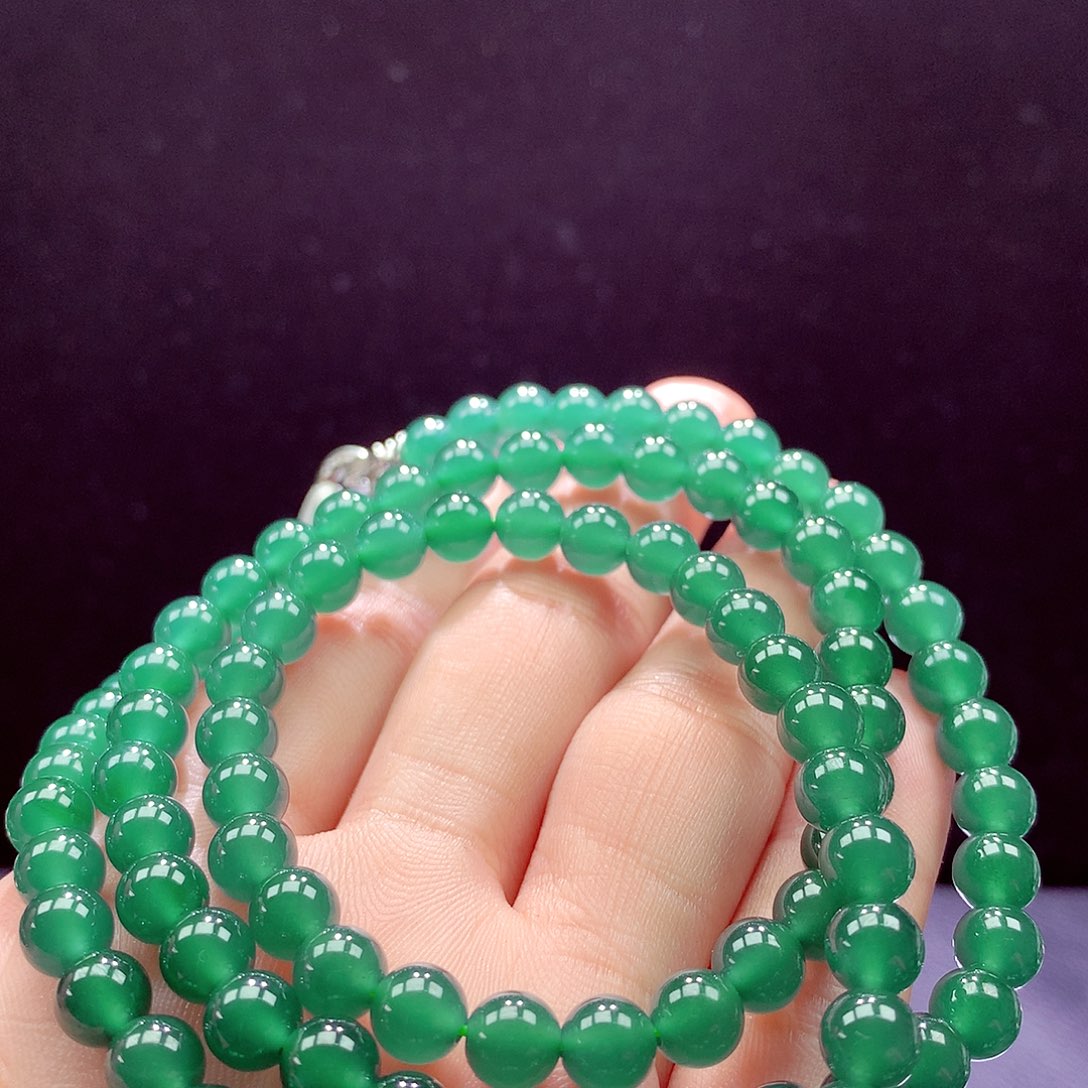 翡翠手链未镶嵌项链