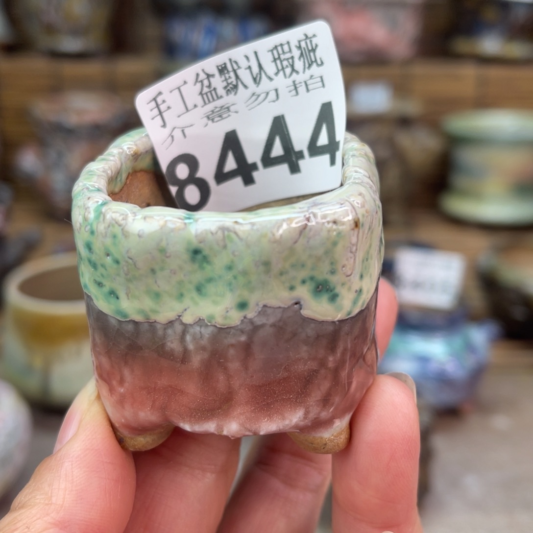 手工花盆默认瑕疵完美者勿拍