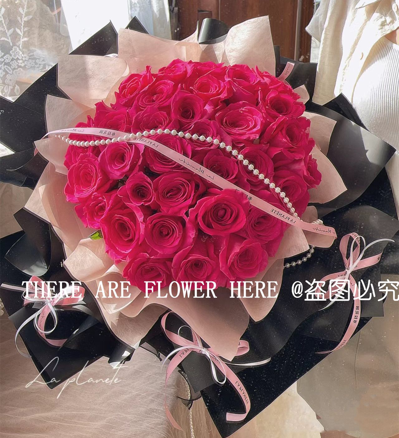 33朵弗洛伊德芭蕾风花束生日花束高级花束花店送花上门