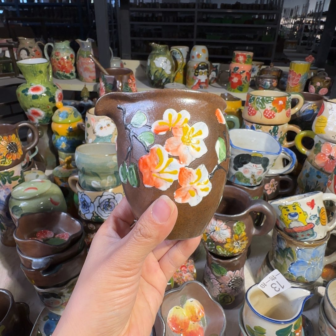 紫砂景德镇手工陶瓷釉下彩正品18