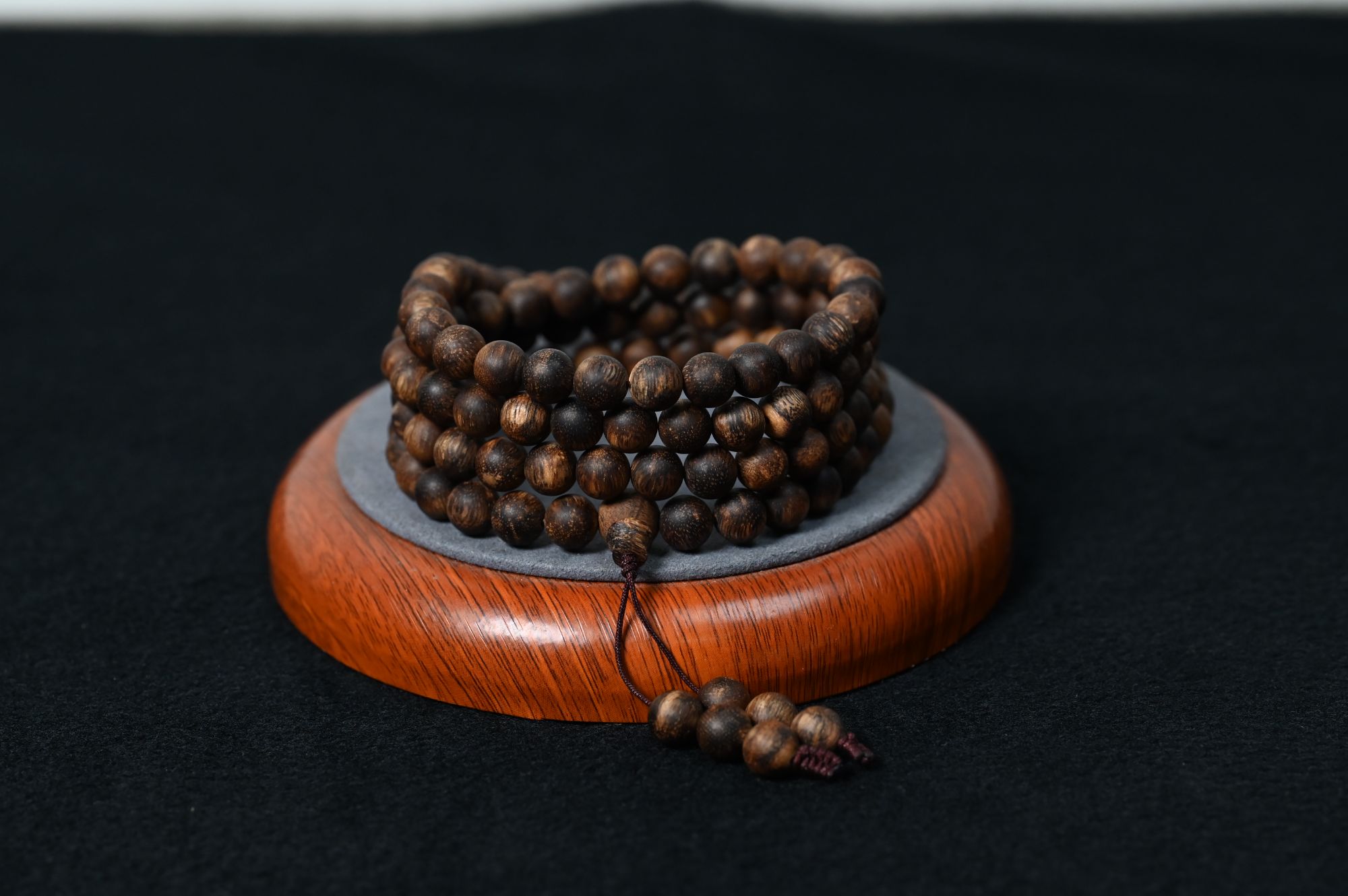 沉香沉香天然沉香多圈手串9mm沉香手串香韵甜凉文玩饰品礼物