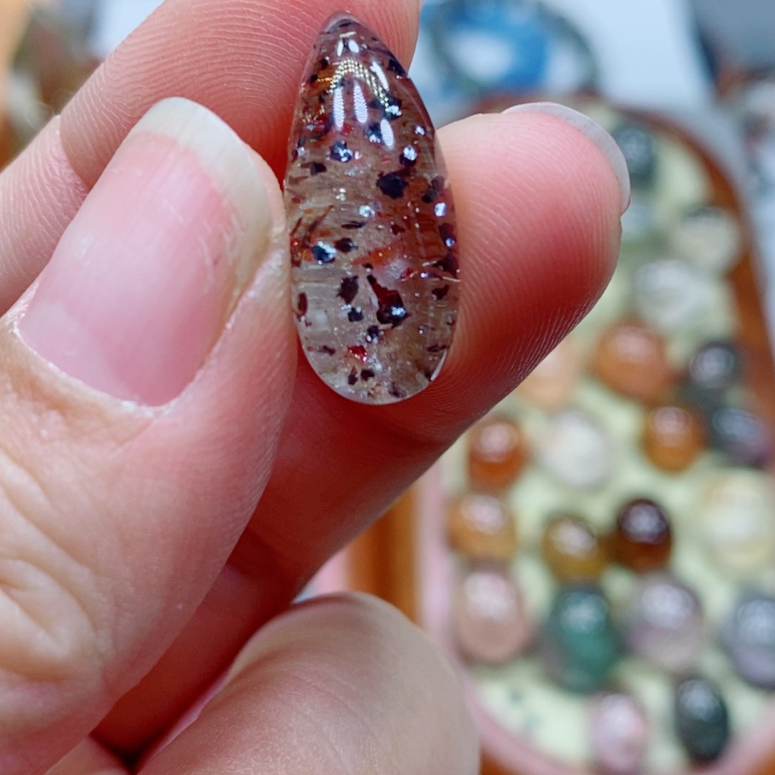 颈饰未镶嵌水晶幽*草水晶