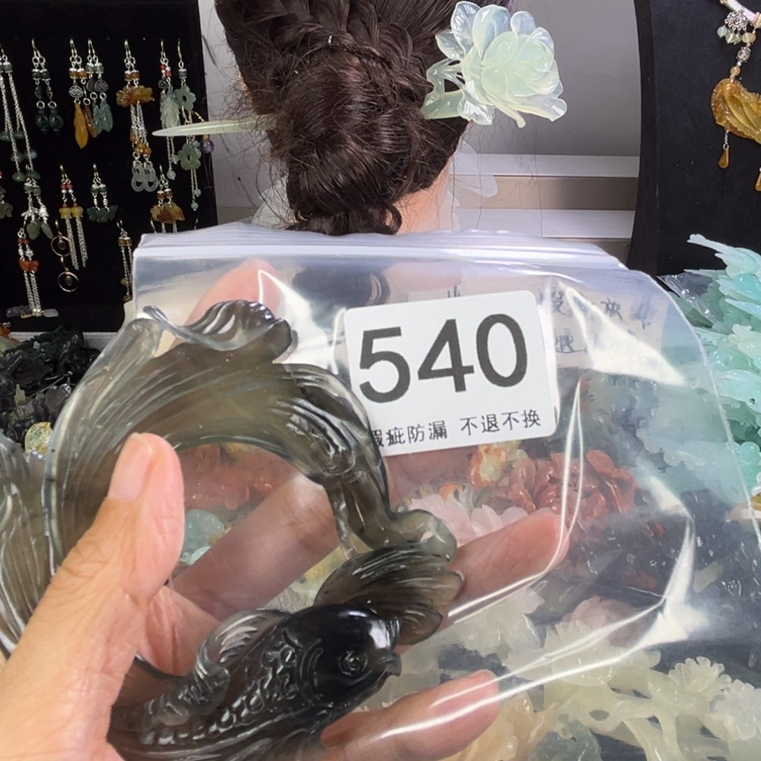 未镶嵌岫玉发饰❤️****