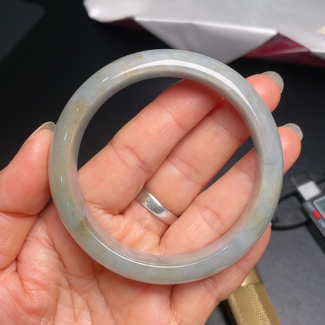 翡翠未镶嵌手镯缅甸天然翡翠手镯