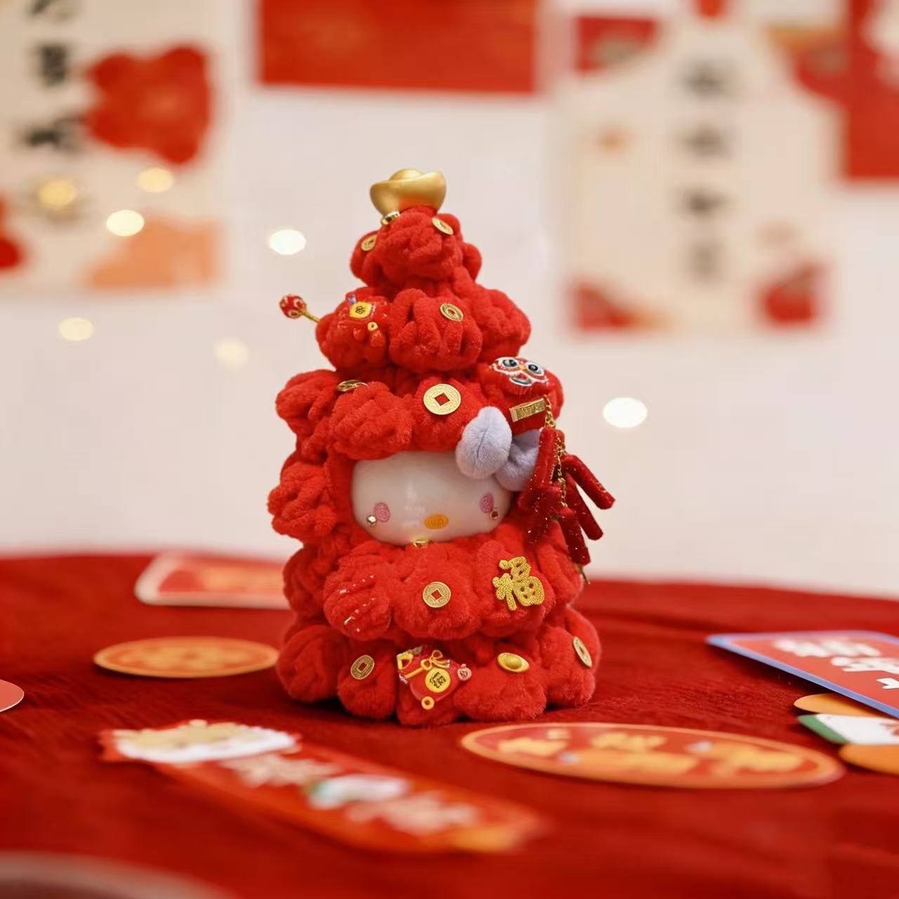 正版hellokitty挂件可爱包挂Diy娃娃公仔钥匙扣毛绒玩具