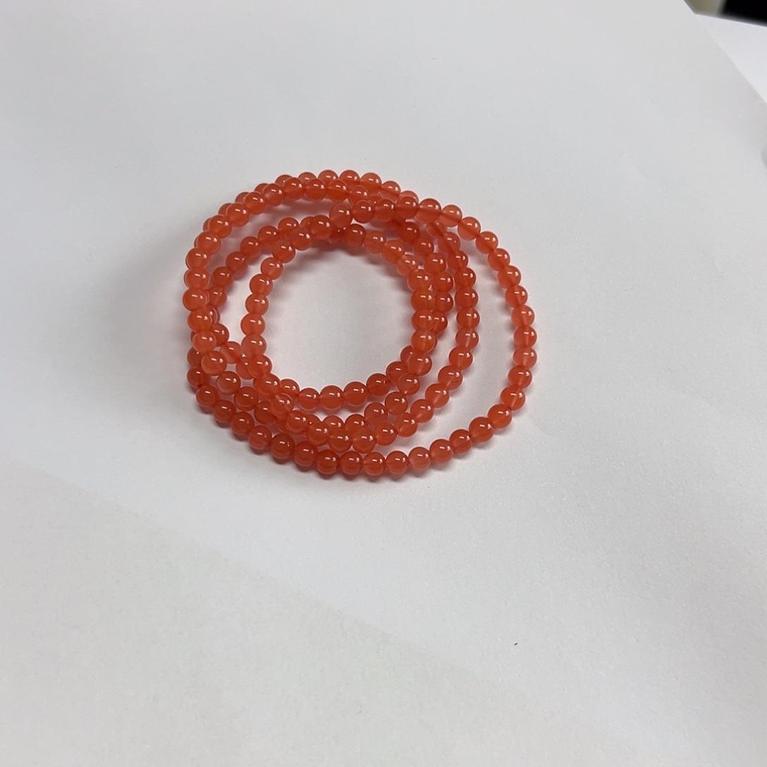 南红玛瑙未镶嵌手链南红 珍品小米（多样性发货