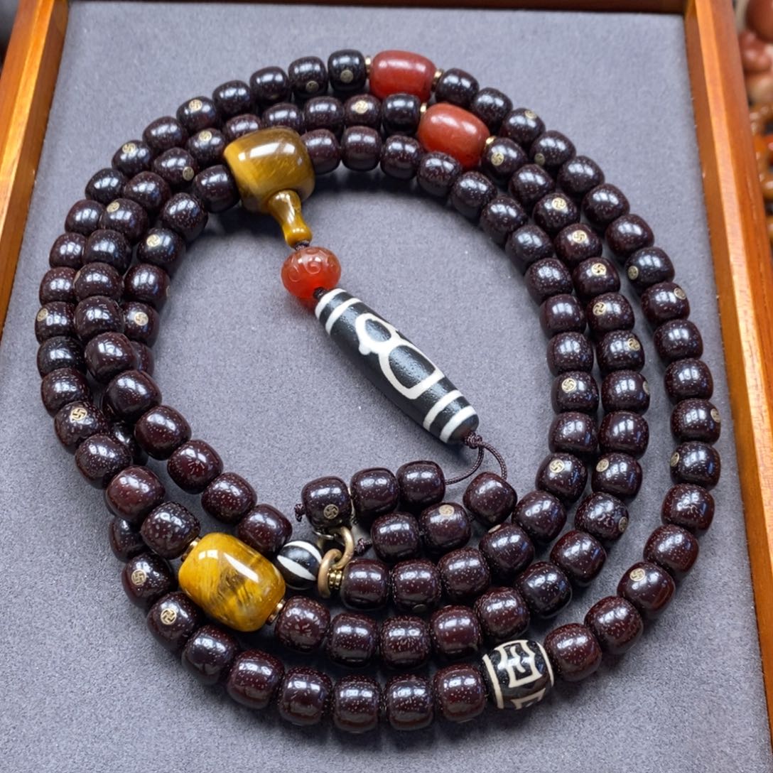 菩提吊坠未镶嵌朱砂供星月