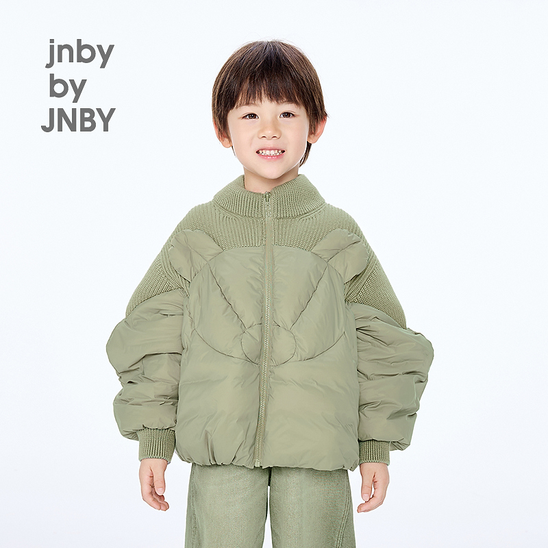 新款江南布衣童装短款羽绒服A型25冬男女童1P0C11190