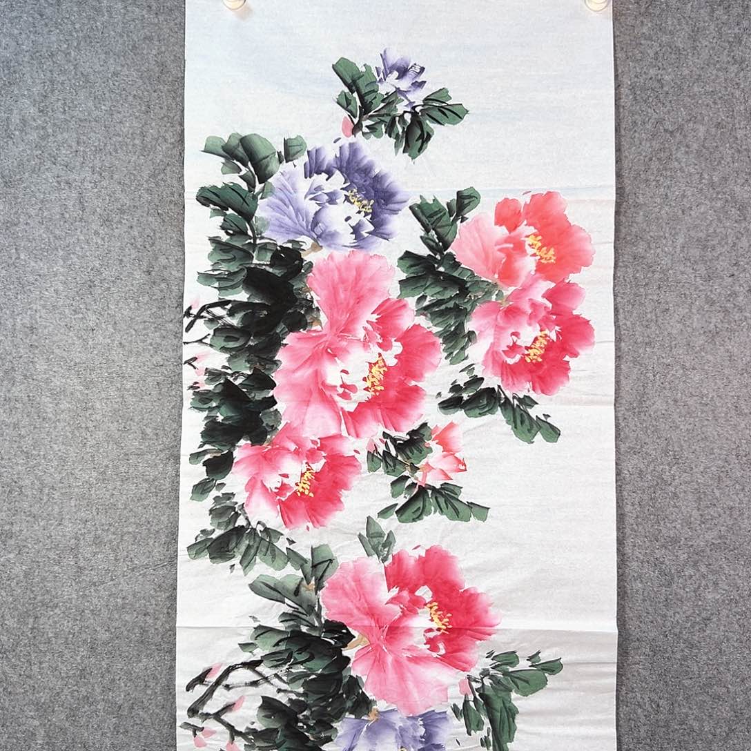 国画204 花鸟等各种花卉品种的
