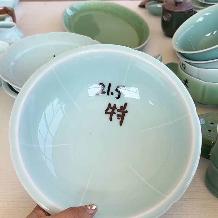 小米茶器龙泉青瓷