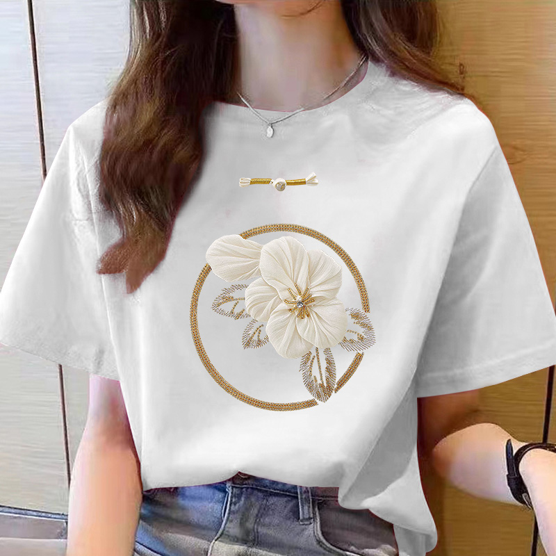 【6-2新】2025纯棉男女同款纯棉T恤短袖t恤男女夏季ins潮牌潮